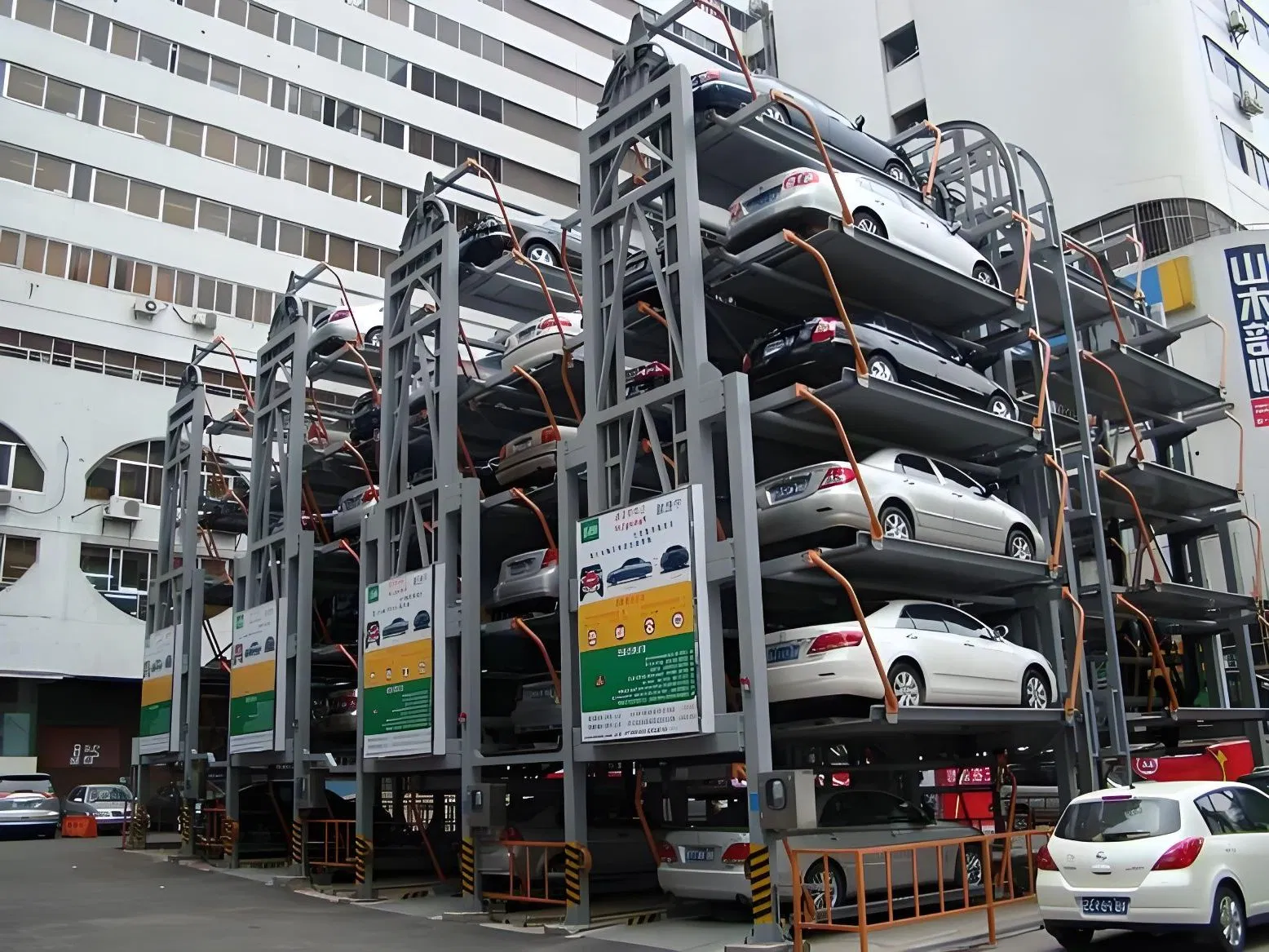 Vehicle Equipment Automatic Multi-Storey Tiered Automatic Vertical Rotary Smart Car Parking System