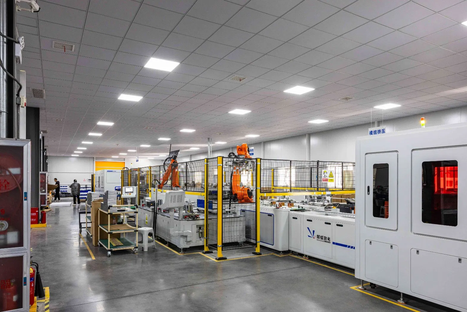 Advanced Lithium Battery Laser Welding Machine with Automated Production Line