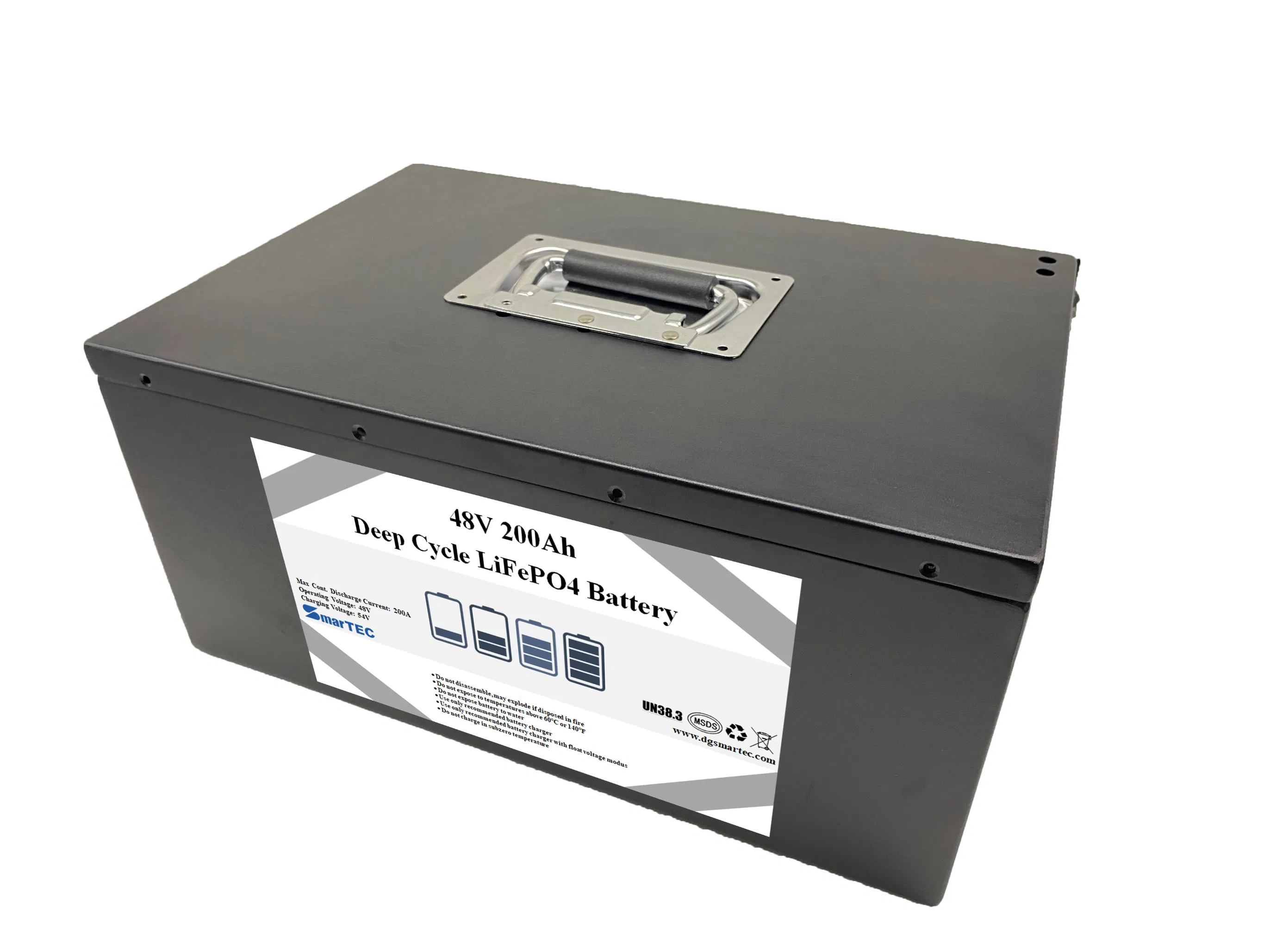 17 Years Manufacturer Series and Parallel Connection Available Golf Cart Lithium Battery 16s 48V 100ah 200ah LiFePO4 Battery with BMS