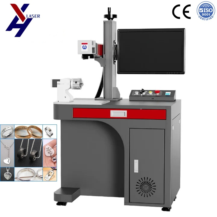 Customized Professional Multifunctional Engraving Jewelry Laser Marking Machine for Gold Silver Metal