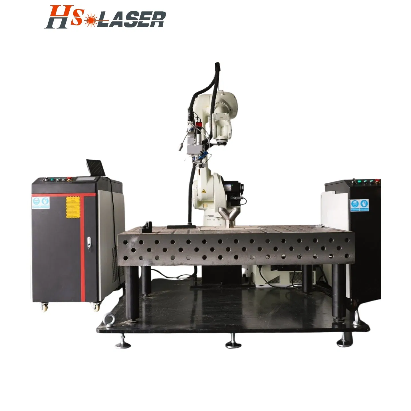 Raycus Laser Source Automatic CNC Robot Welder Industrial Laser Welding Arm System
