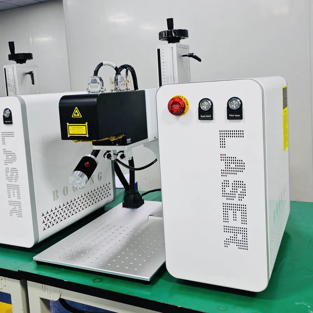 Reliability 3D Fiber Laser Marking Equipment for Metal Nameplates