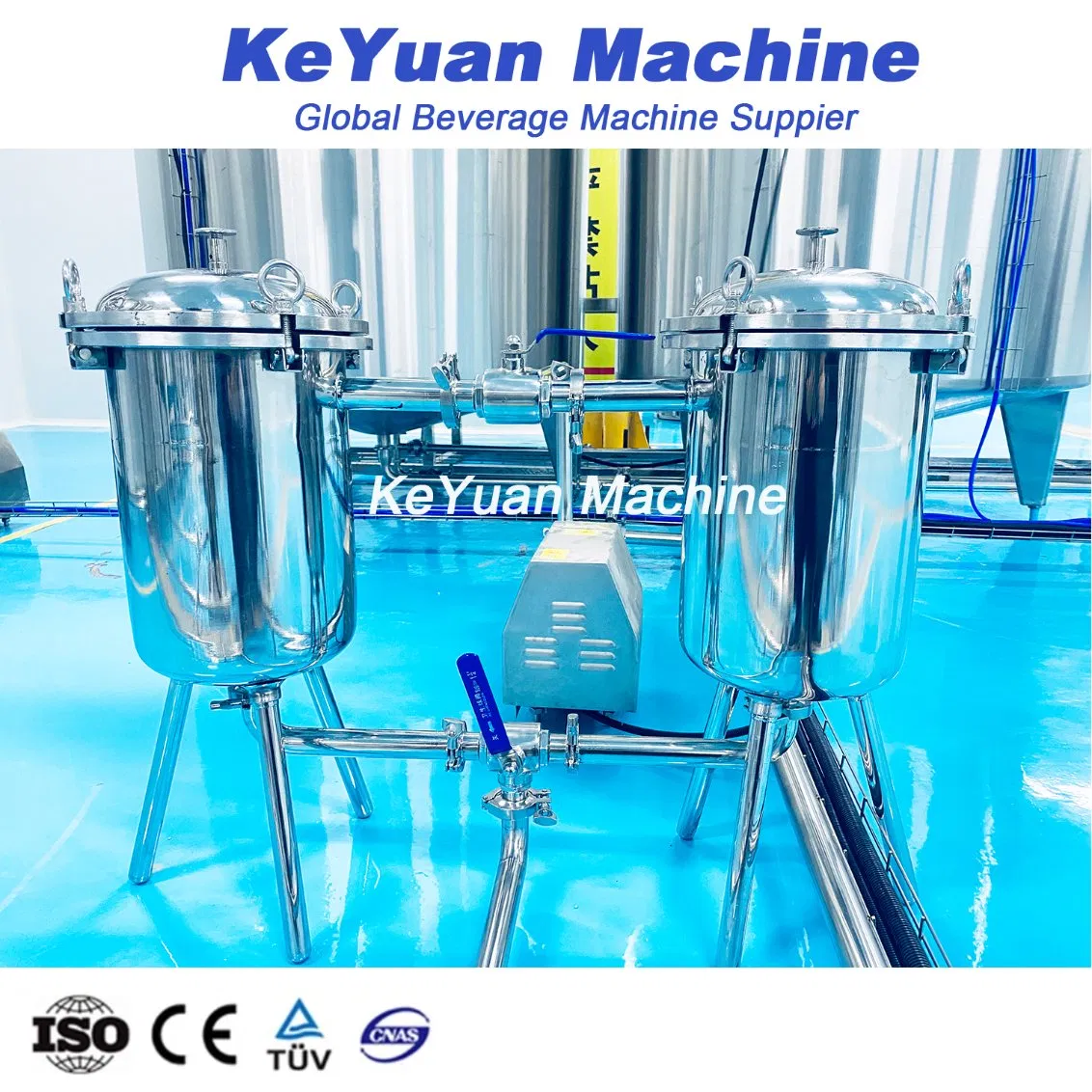 Factory Price Customized Beverage Processing Machine (Sterilizer, Mixing Tank System, etc.)