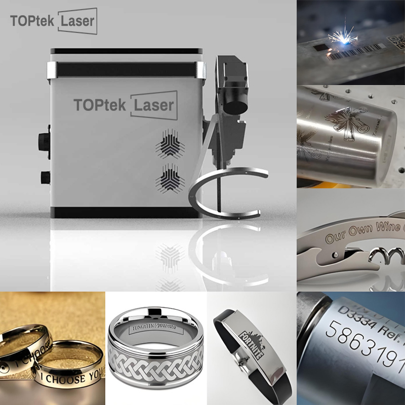 Easy Operation Dealer Price Portable Super Mini High-Power Fiber Handheld Laser Marking Machine for Deep and Permanent Engravings