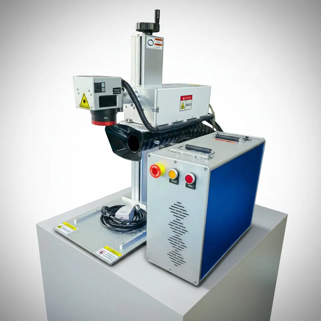 Fiber 2.5D Laser Marking Machine - Deep Engraving on Planar Metals - Relief Engraving