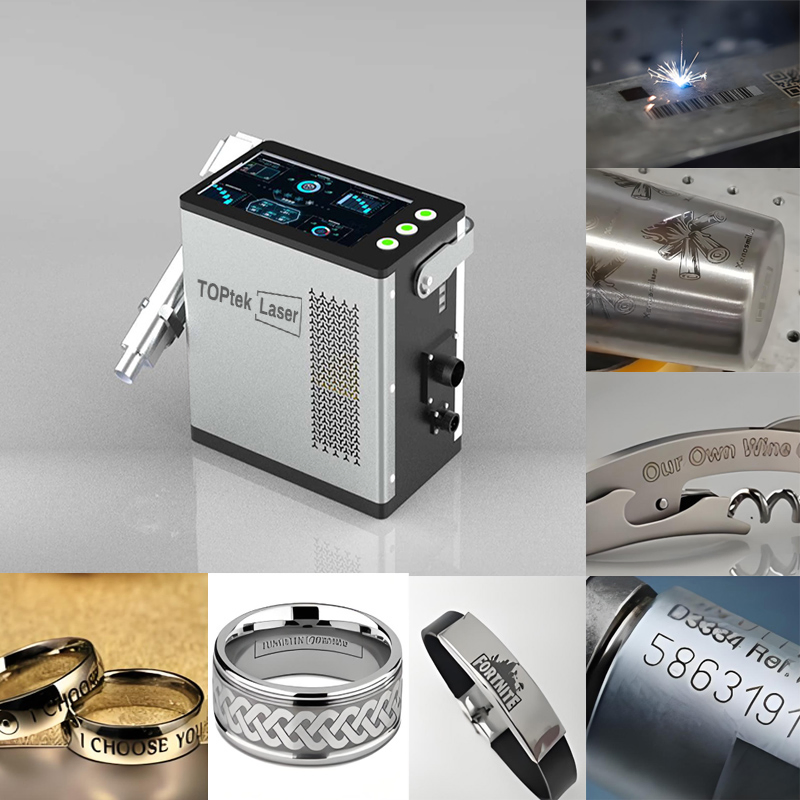 Toptek Bjjcz High-Precision Laser Marking Machine for Medical Devices and Surgical Instruments with TUV and FDA Certificate