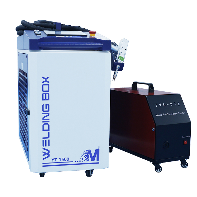 a 1500W Handheld Laser Welding Equipment Integrating Five Functions: Welding, Cutting, Cleaning, Weld Cleaning, and Energy Storage Welding