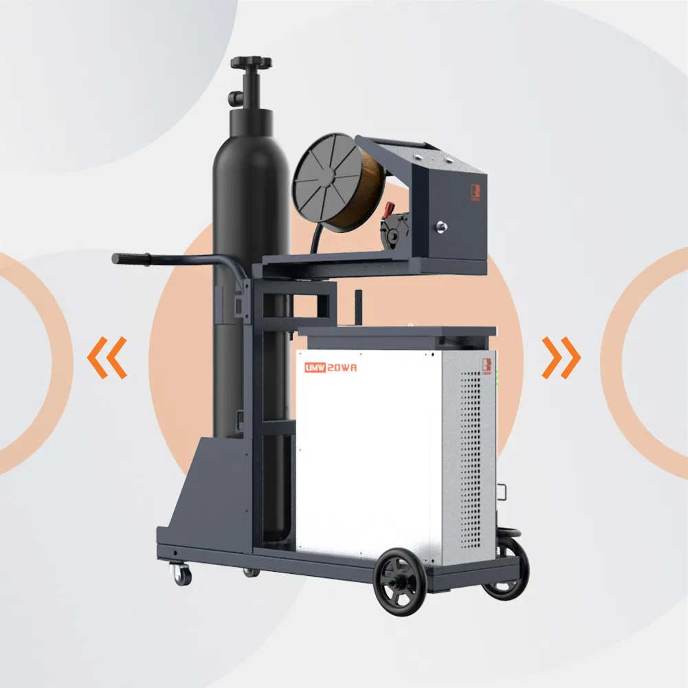 High-Power 1500W Portable Laser Welding System with Cart