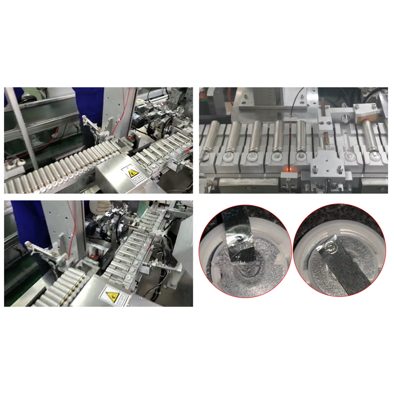 Lithium Battery Module Assembly Line Including Automated Bus-Bar Laser Welding