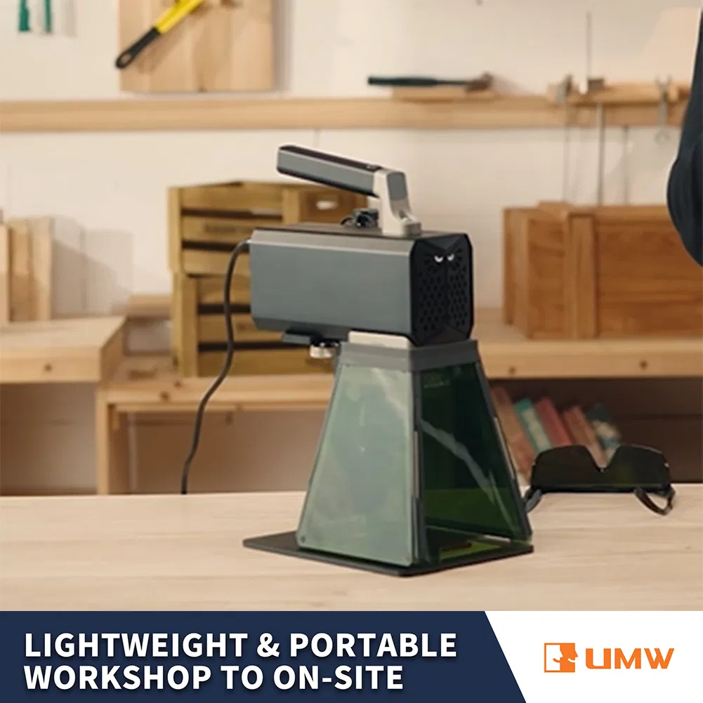 Portable Mini Handheld laser Marker High Precision Etching Machine for Jewelry Dog Tags Keychains Personalized Marking