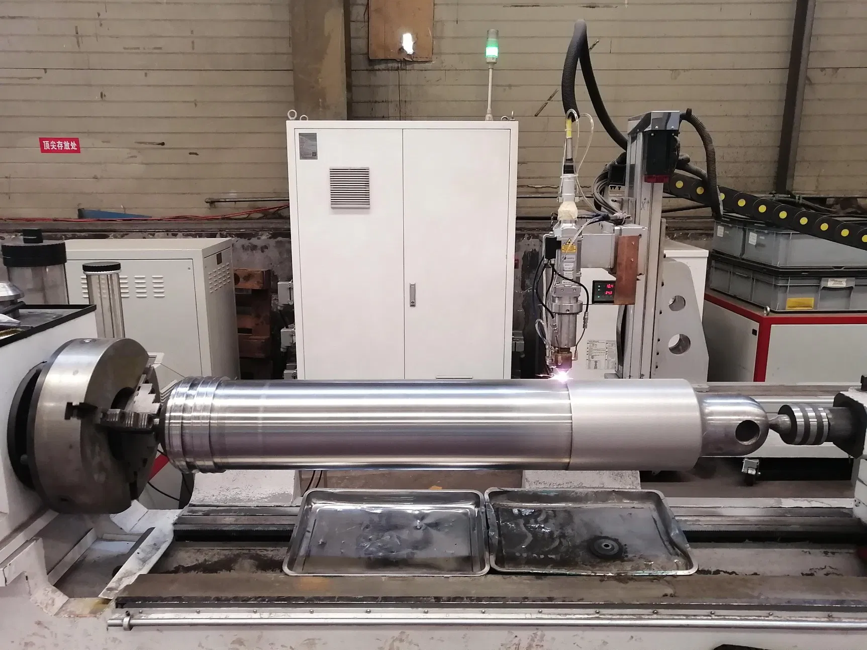 High Precision Ultra-High-Speed Laser Cladding System for Construction Equipment