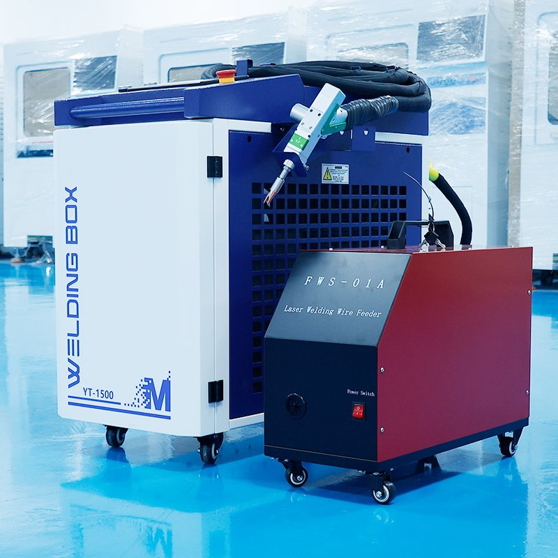 a 1500W Handheld Laser Welding Equipment Integrating Five Functions: Welding, Cutting, Cleaning, Weld Cleaning, and Energy Storage Welding