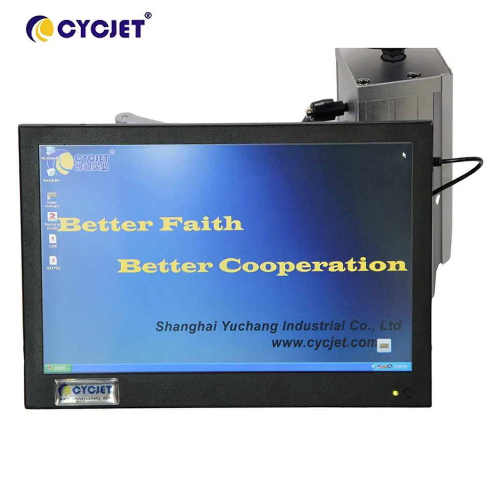 Cycjet Lf30 Fiber Laser System - Permanent Marking of Labels and Pipe Fittings