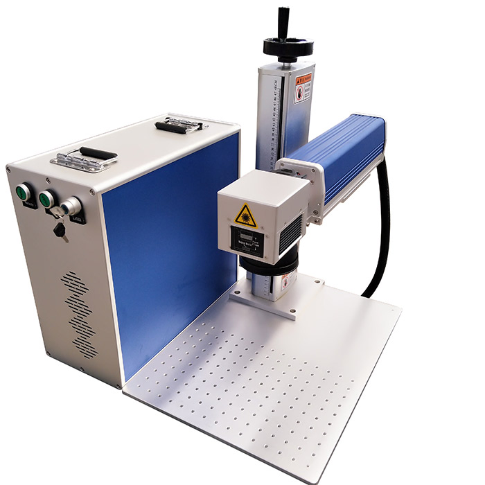 Portable 2.5D Metal Deep Engraving Fiber Laser Marking Machine with Fast Delivery