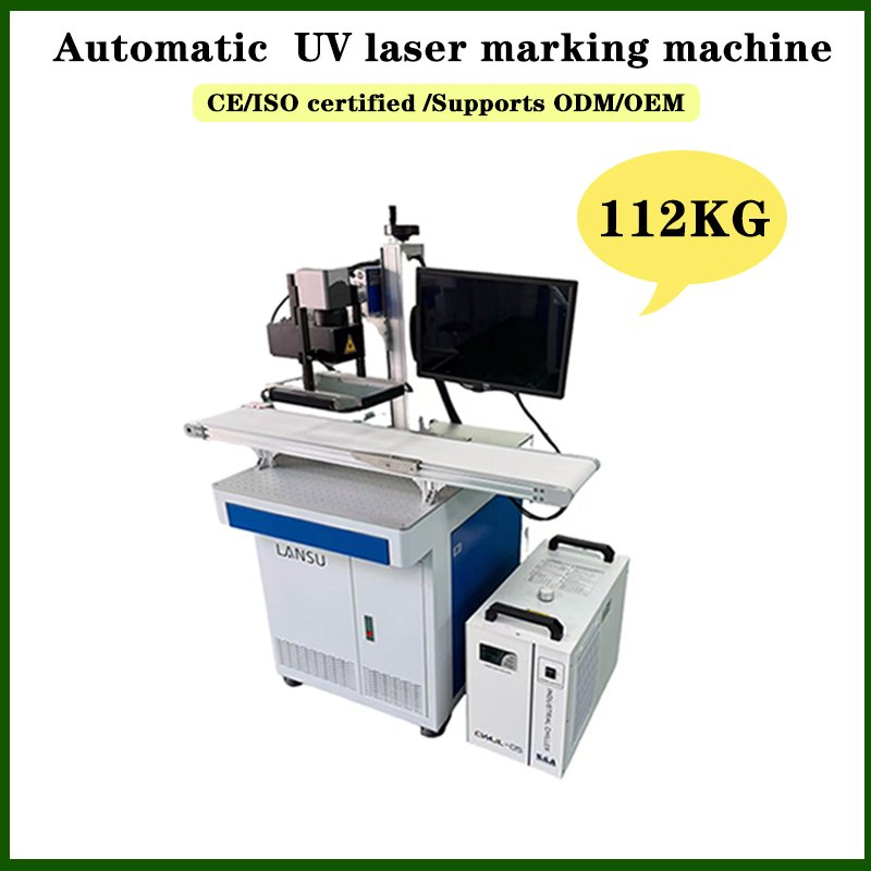 Lansu 3W UV Vision Laser Engraving System for Plastic Parts
