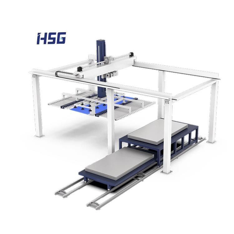 Sheet and Plates Loading and Unloading System Automatic System with Intelligent Layer-Based Measurement of Sheet Thickness