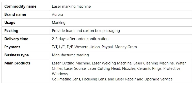 Industrial Laser Setup