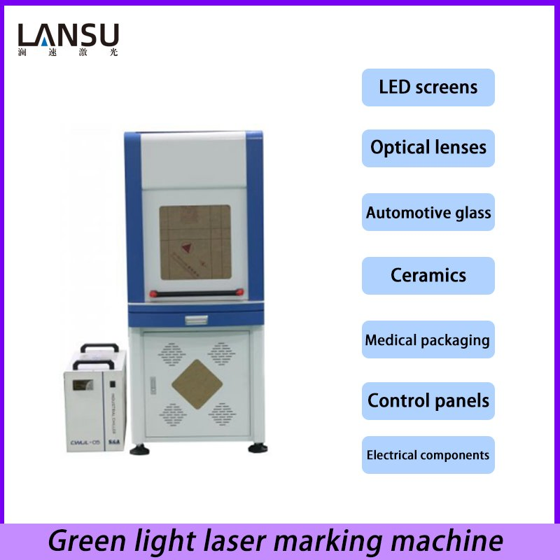 Green Laser Marking Machine for Medical Glass and Precision Devices