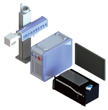 Handheld Laser Marking Machine 20W 30W 50W for Metal Credit Card Stainless Steel Jewelry Plastic