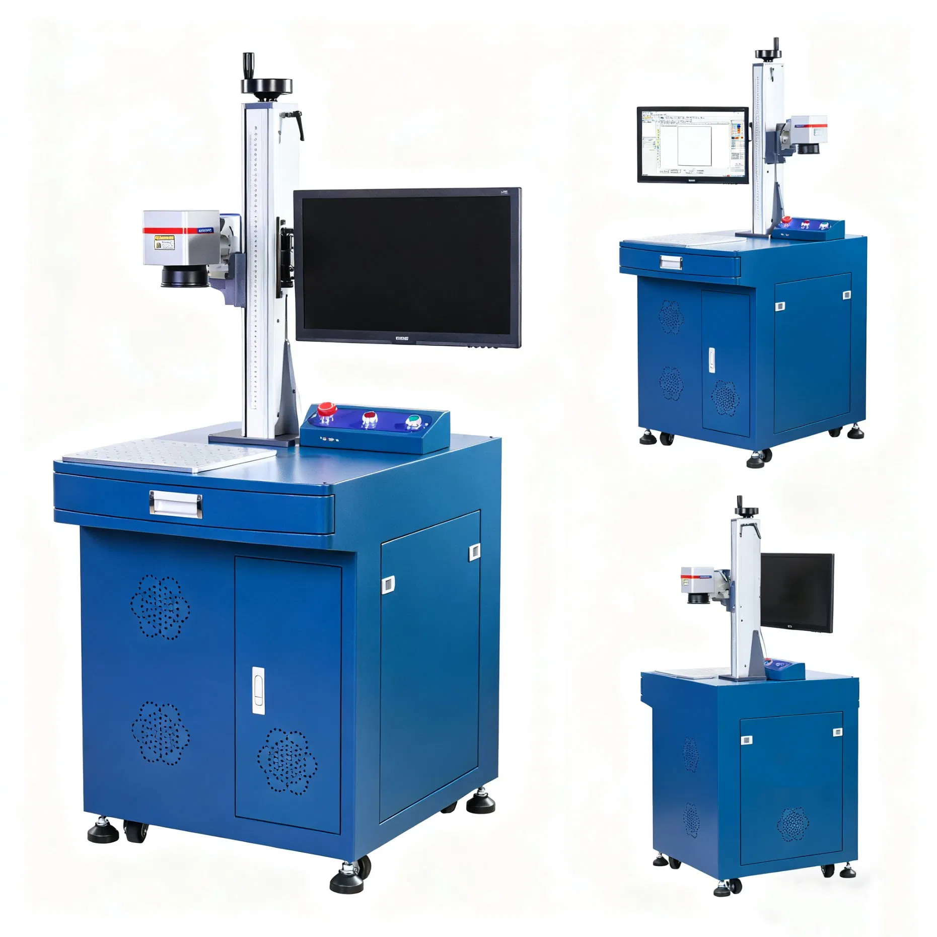 Versatile 20W 30W 80W Mopa Laser Marking System for All Materials