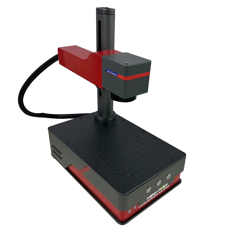 Mini Portable Fiber Laser Marking Machine with 20W-30W Power, Designed for Metal and Jewelry Logo Engraving, China-Made Distributor Price