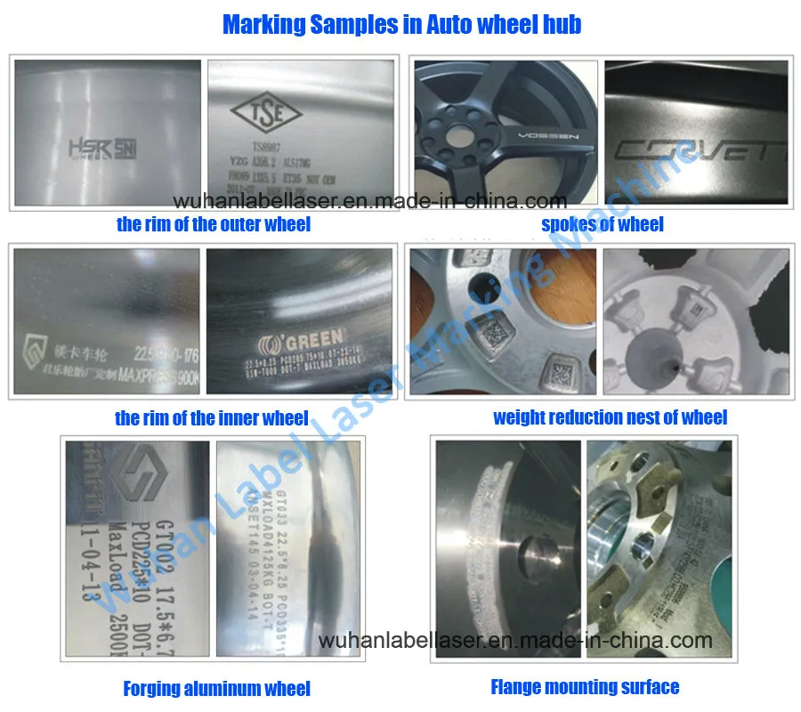 Auto Rim QR Code Marking