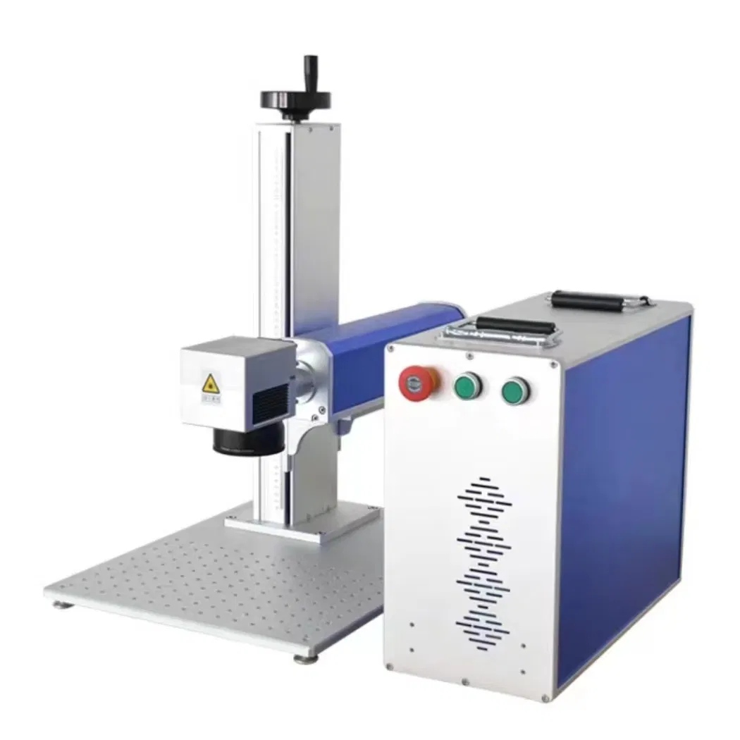 Ra Split Fiber Laser Marking/Engraving Machine for Plastic/Electronics/Medical Devices