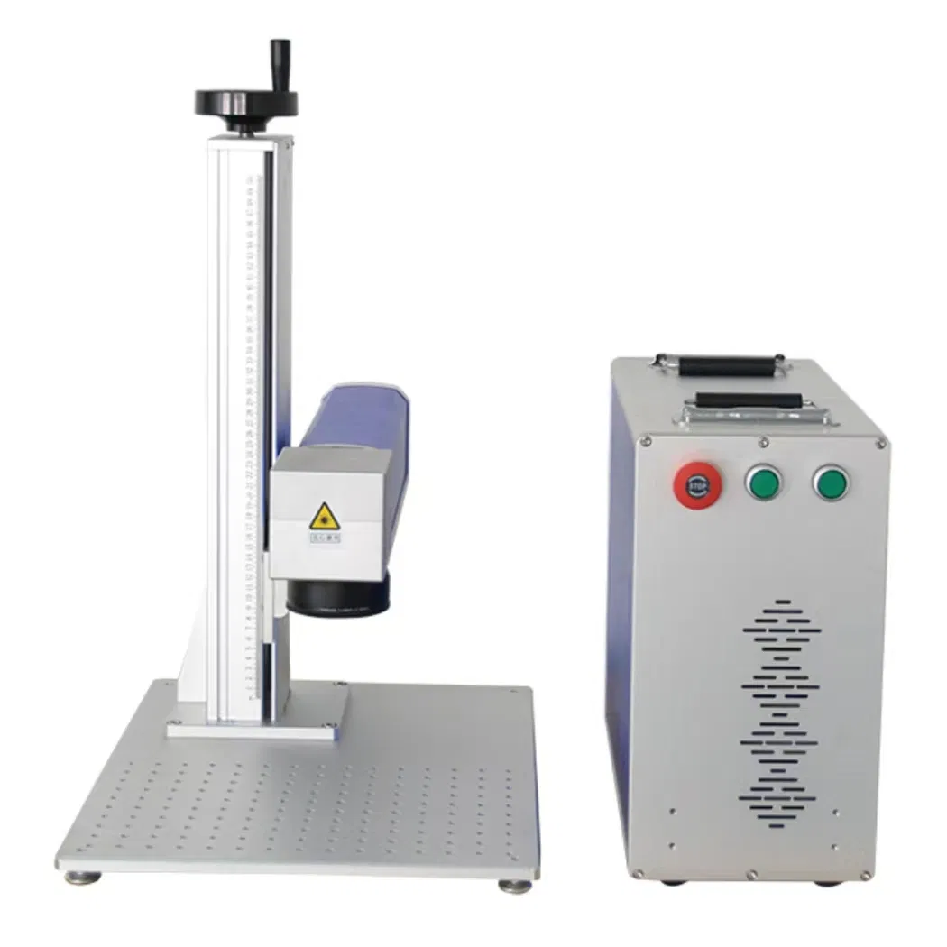 Ra Split Fiber Laser Marking/Engraving Machine for Plastic/Electronics/Medical Devices