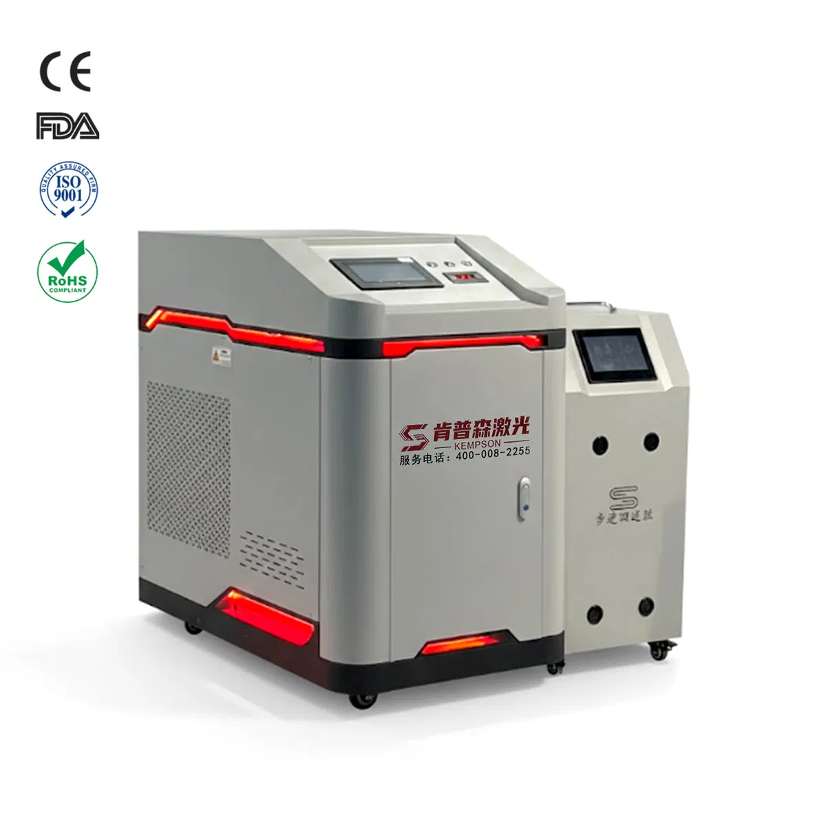 3000W Water-Cooled Fiber Laser Welding System for Power Industry Equipment CE Certified
