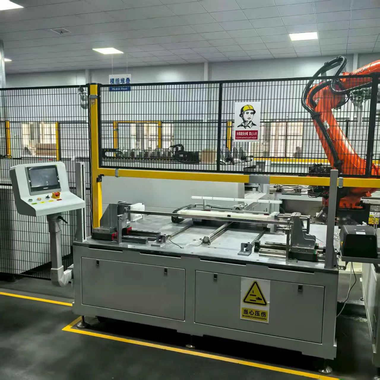 High-Speed Automated Pack Line for Prismatic Battery Module Production