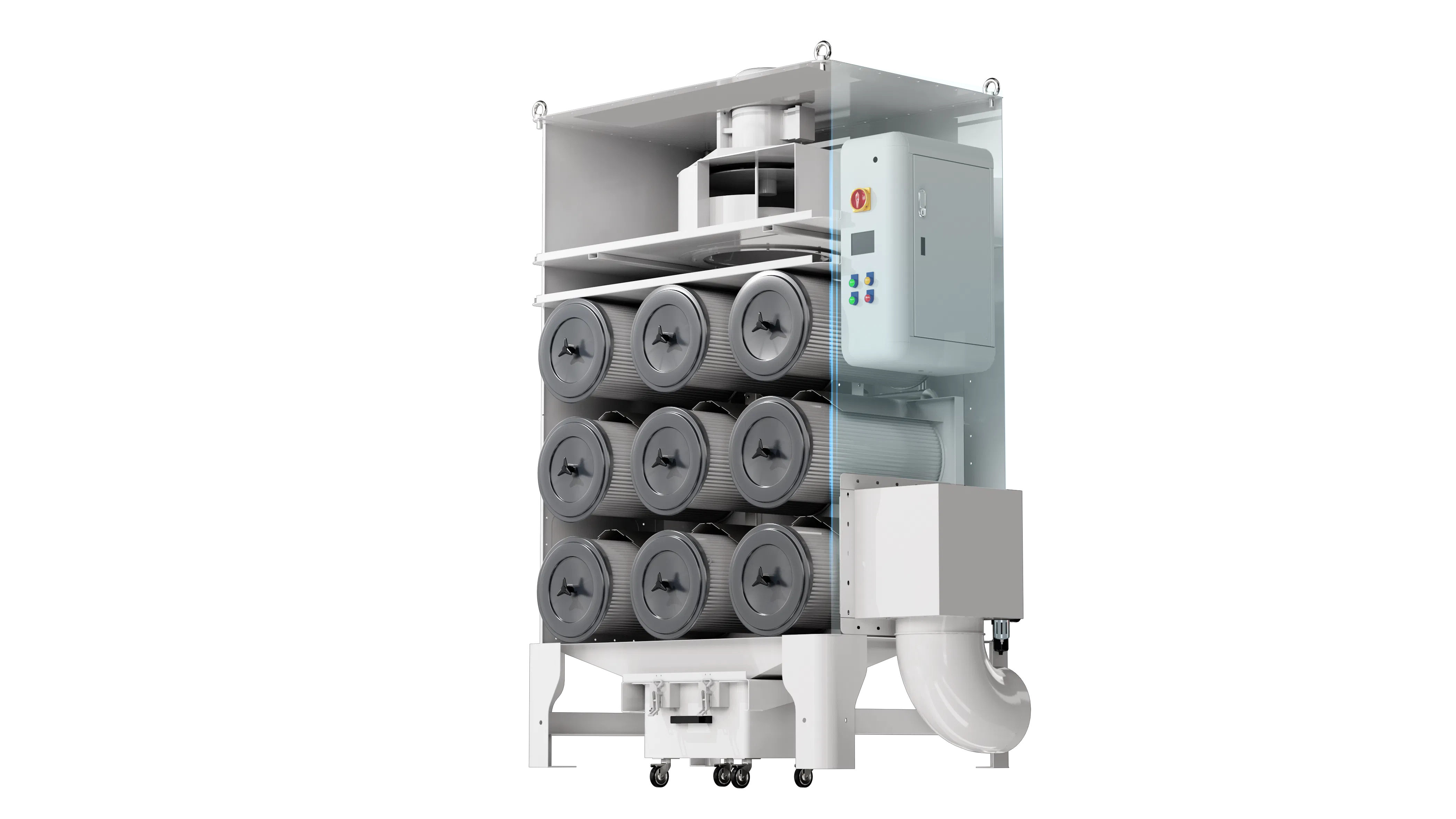 Industrial Dust Collection System for Laser and Welding Tasks