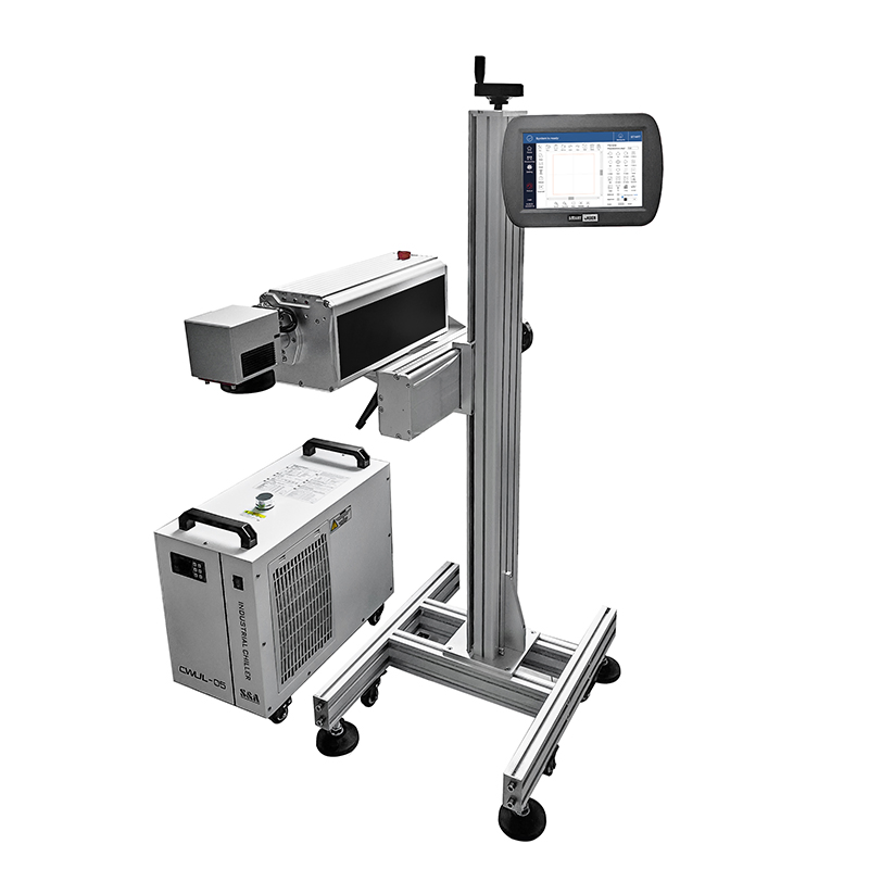 High-Accuracy 3W UV Laser Marking Machine Industrial Flying UV Laser Marking Printer High Speed Laser System for Date and Batch Coding