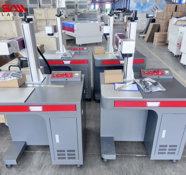 50W 100W Max Raycus Jpt Laser Source Metal Deep Engraving 3D 2D Marking Metal Personalized Label Fiber Laser Marking Machine Price