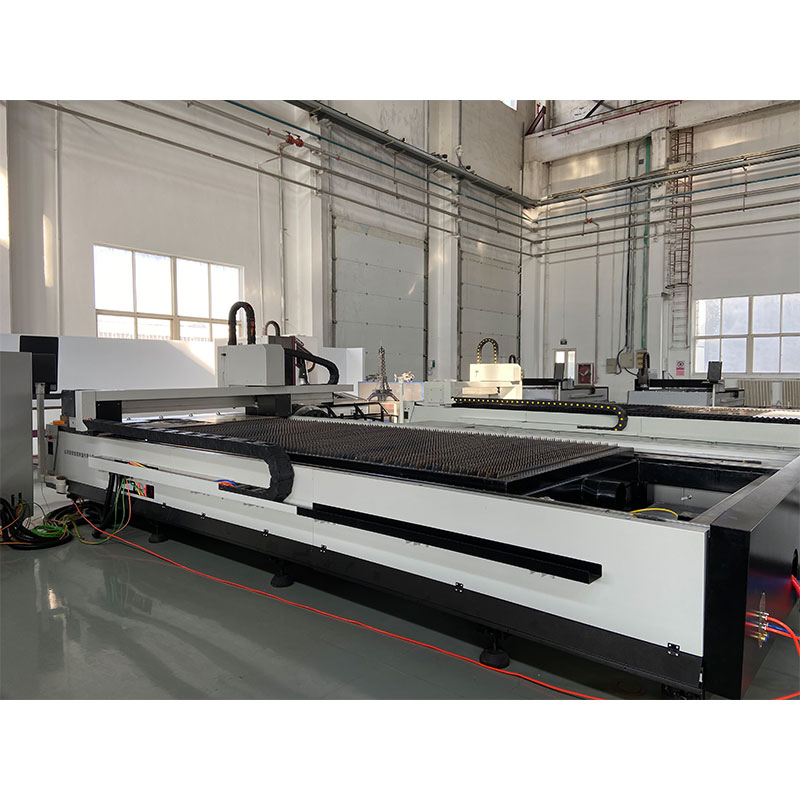 Automated Tube Laser Cutter Industrial Laser Cutting System for Round &amp; Rectangular Metal Pipes with High Accuracy 0.1mm