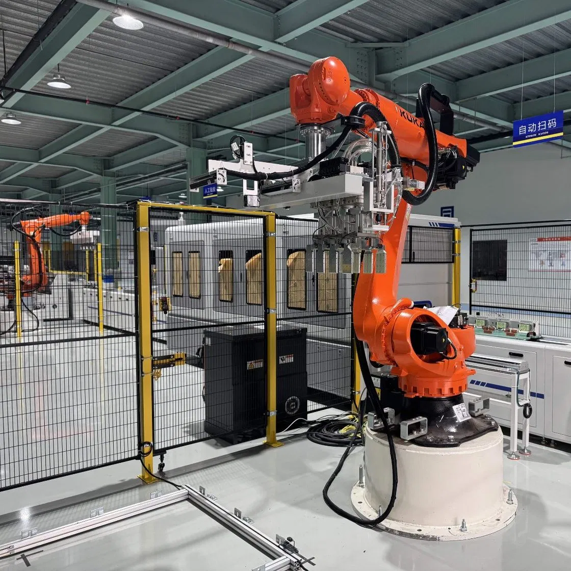 Automated Battery Pack Production Line with Laser Welding for Ess Solutions