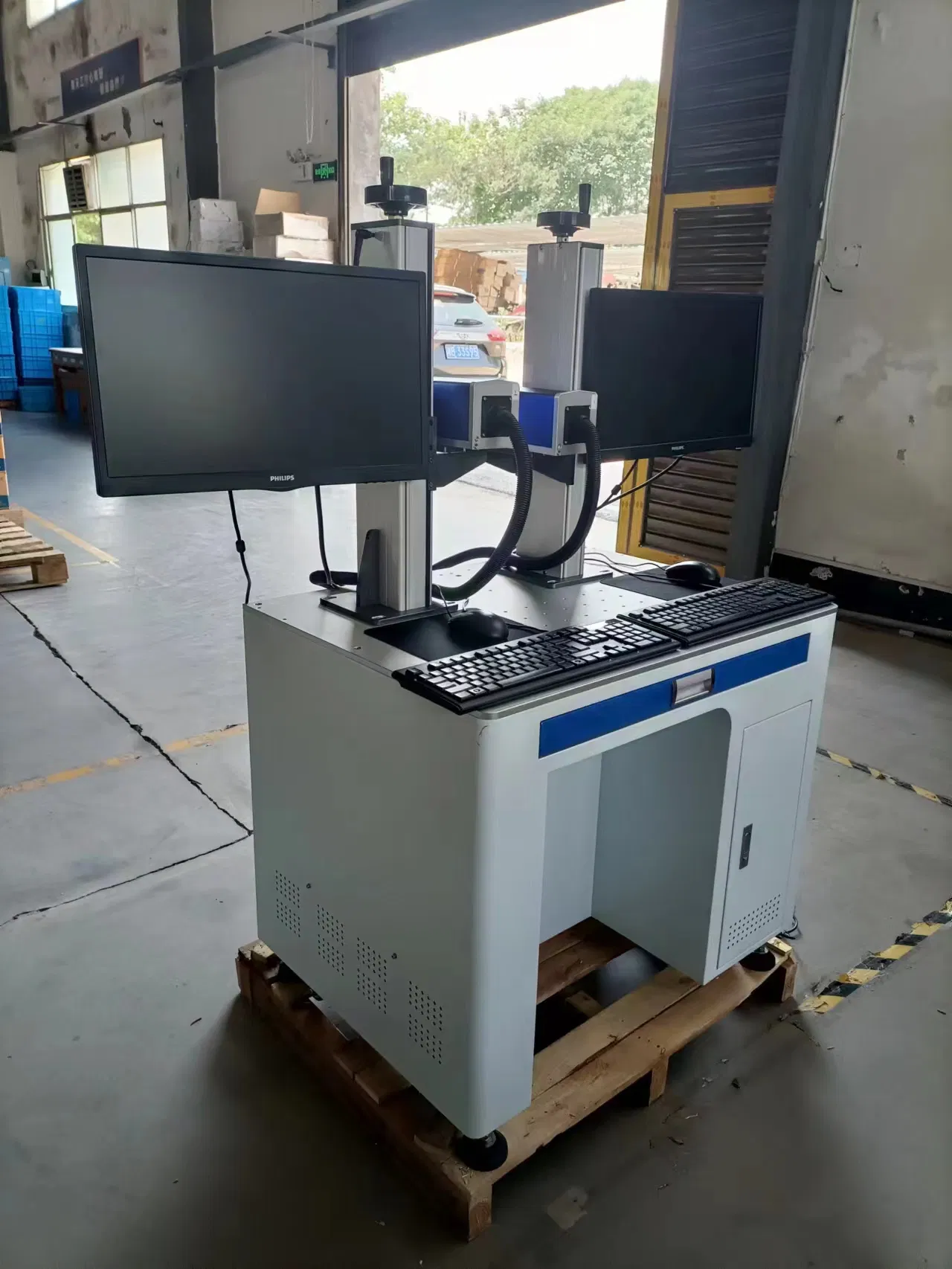 20-100W Fiber Laser Marking Machine, CO2 Laser Engraving Machine, UV Marking Machine, Double Head Marking Machine