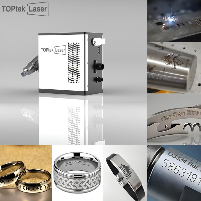 Easy Operation Dealer Price Portable Super Mini High-Power Fiber Handheld Laser Marking Machine for Deep and Permanent Engravings