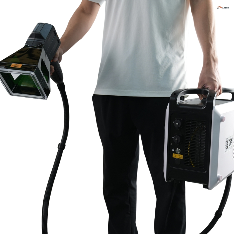 Handheld Marking Equipment for Medical Tools Fiber Laser Engraving
