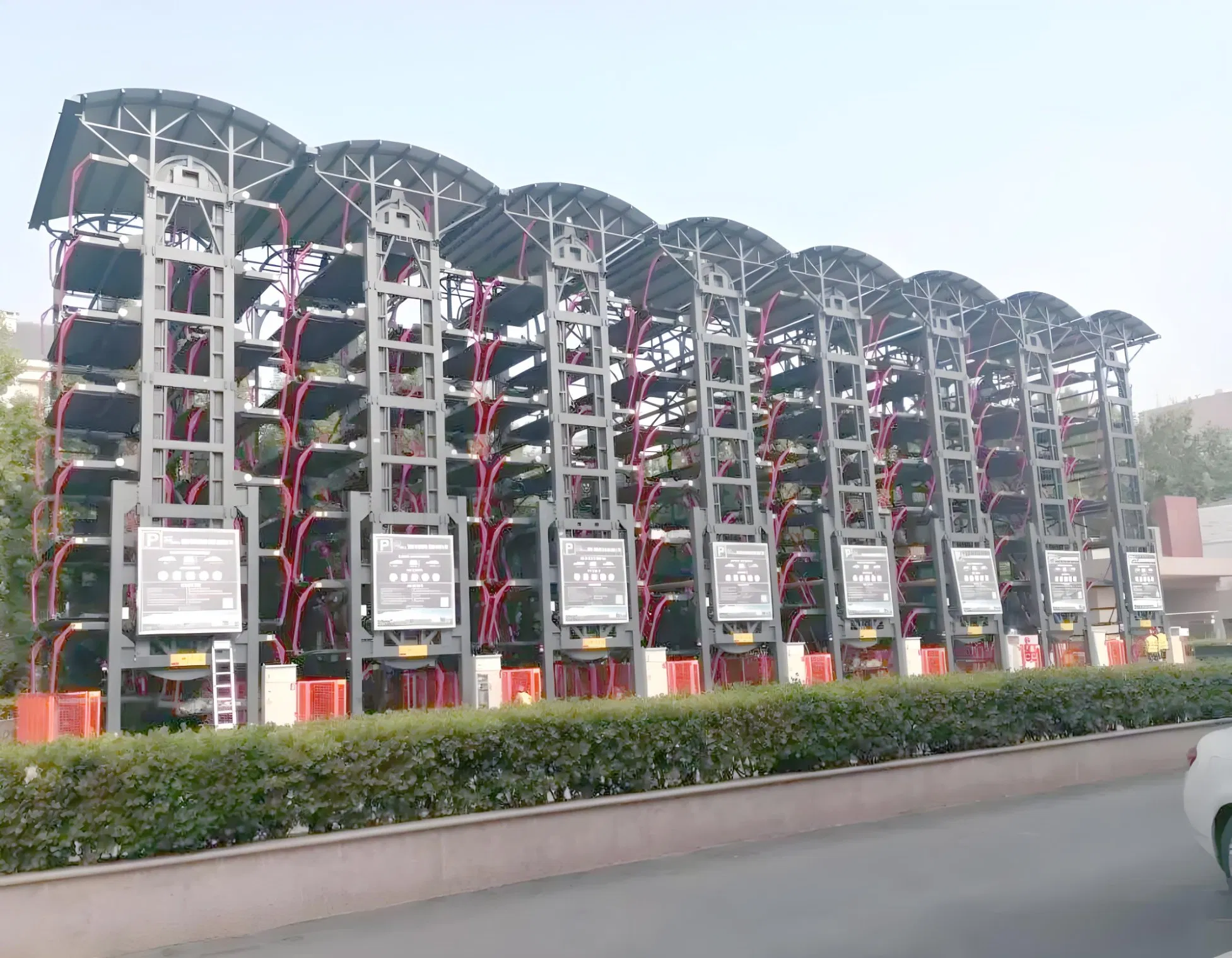 High Quality 8 Suvs Car Parking Lift Smart Rotary Parking System