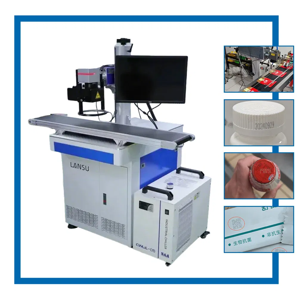 5W UV High Performance Efficient Stable Vision Laser Marking Equipment