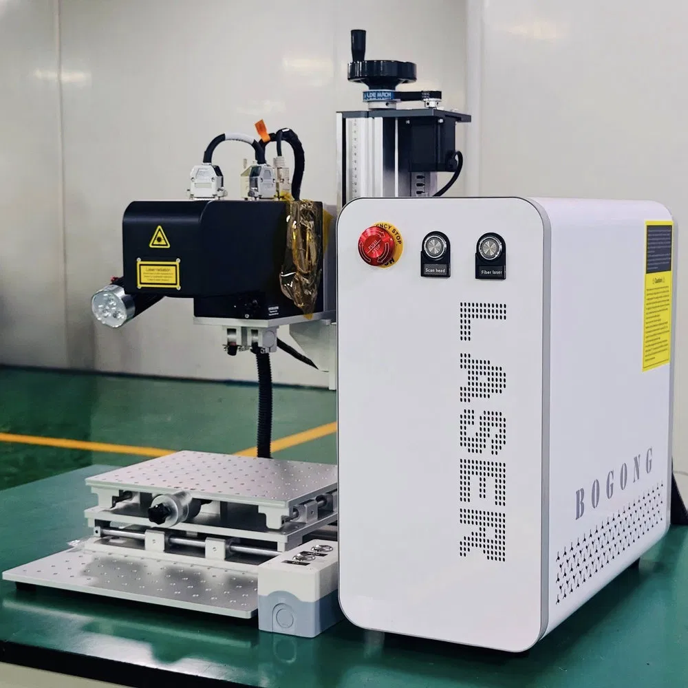 Reliability 3D Fiber Laser Marking Equipment for Metal Nameplates