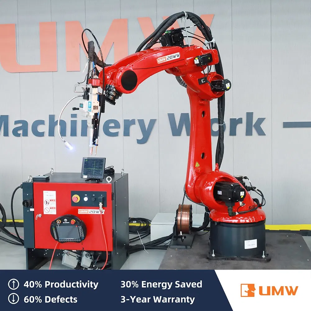 6 Axis Robot Hand Production Articulated Robot Welding System for Soldering