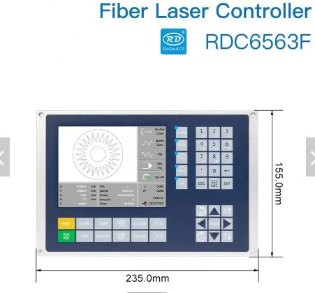 Ruida CNC Laser Parts for Laser Cutting Control System Rdc6563f /Rdc6563fp
