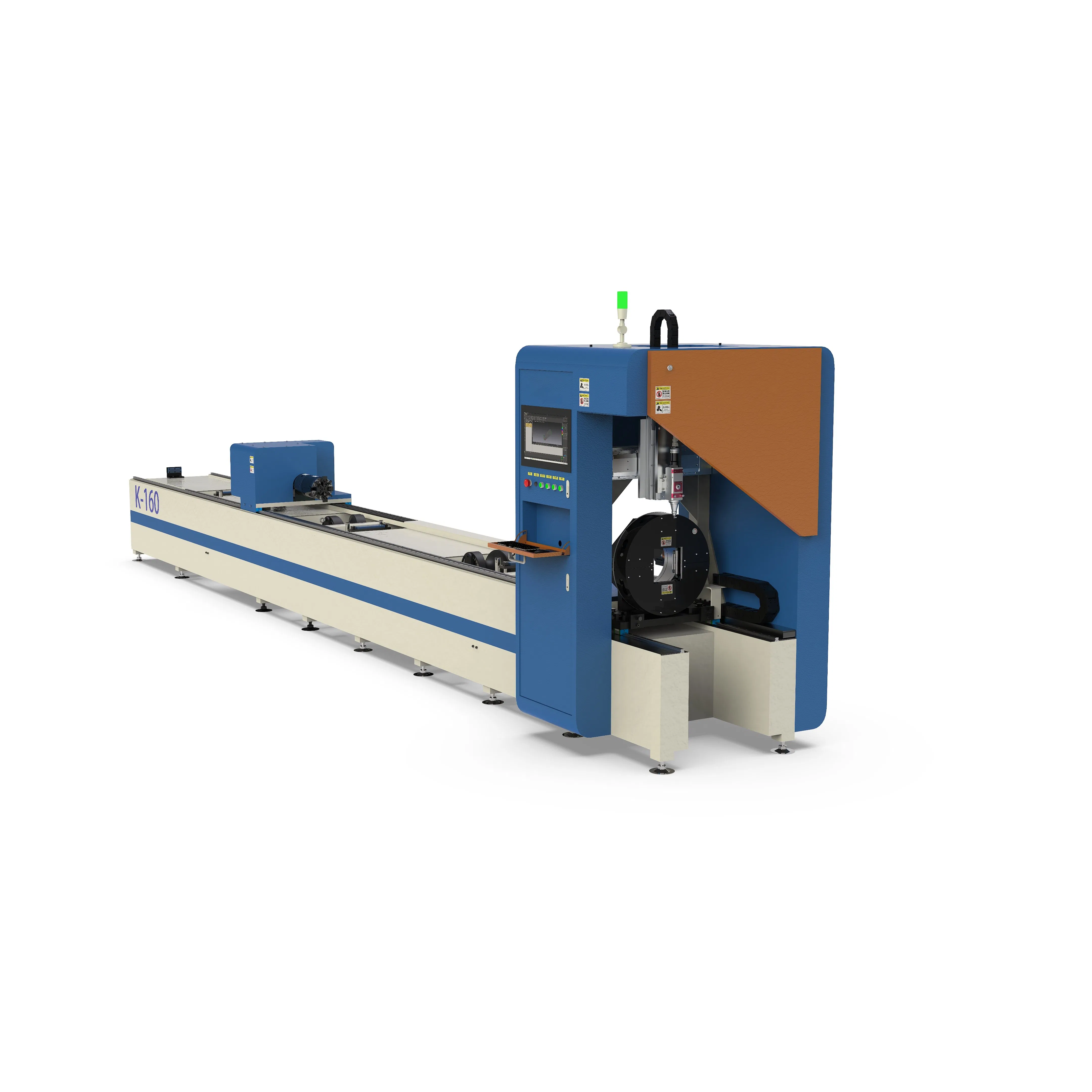 Advanced High-Speed Laser Cutting System for Metal Pipes