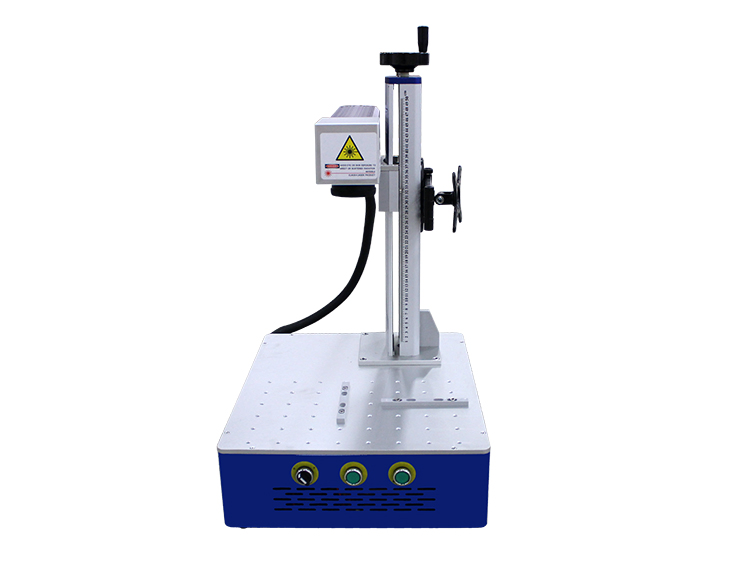 Optical Fiber Laser Marking Machine Table Metal Aluminum UV Laser Equipment