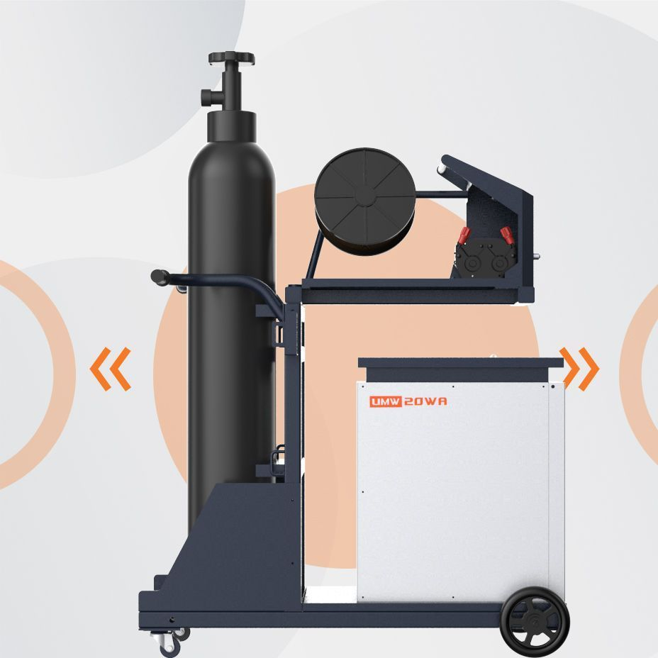 High-Power 1500W Portable Laser Welding System with Cart