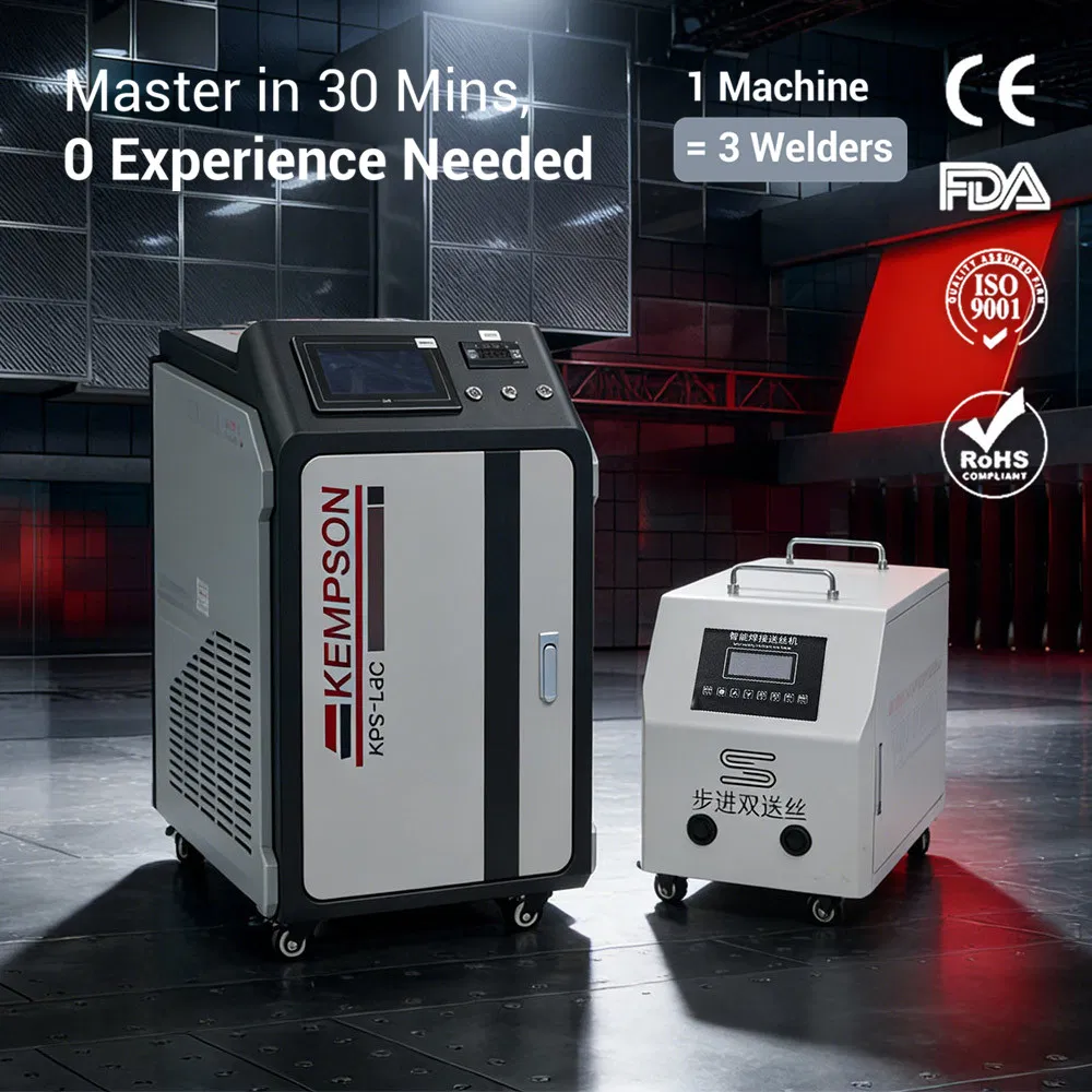 Automatic 3kw Portable Laser Welding System for Industrial Use