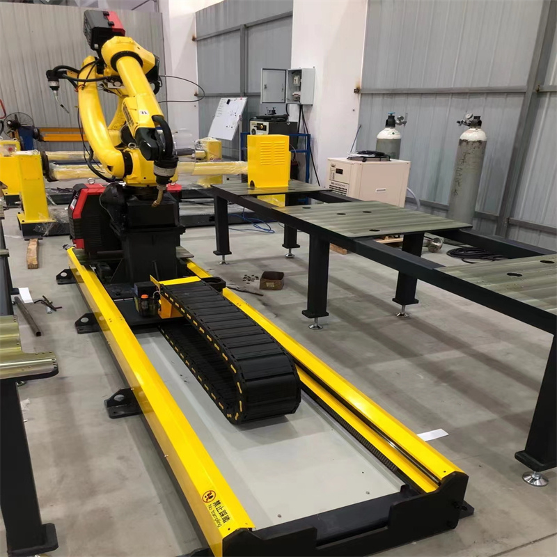 Customizable Welding Robot Control Positioner and Welding Work Cell Composed of Rails in China Factory