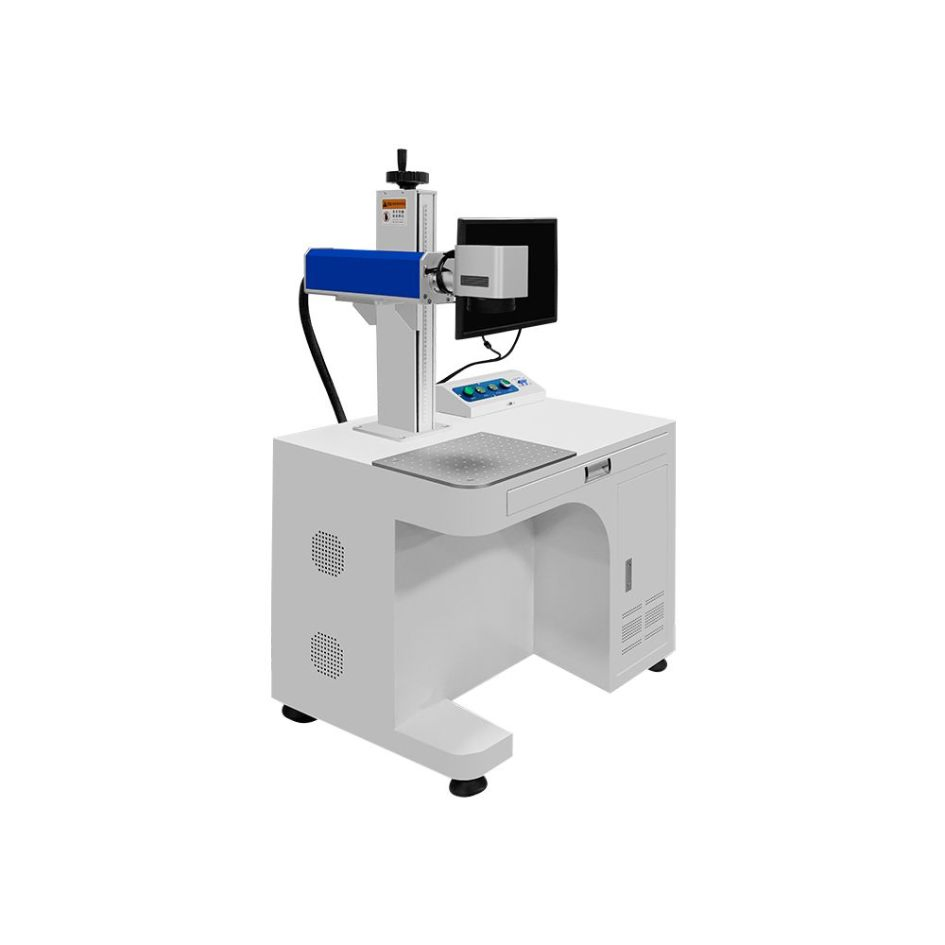 Fiber Laser Marking Machine 20W 30W 50W 100W Laser Engraving Machine for Coin Jewelry Metal Mould