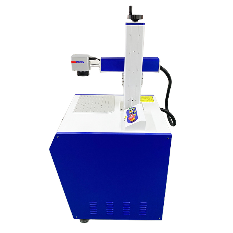 20W Laser Marking Equipment Fast Precise Engraving Plastic Leather All Metals